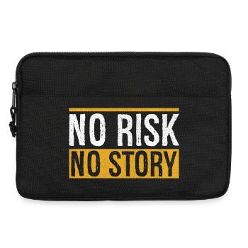 Kein Risiko, keine Geschichte - Laptoptasche 13" - Schwarz - Vorne