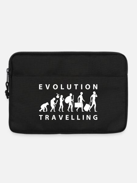 Evolution Travelling white - Laptoptasche 13" - Schwarz