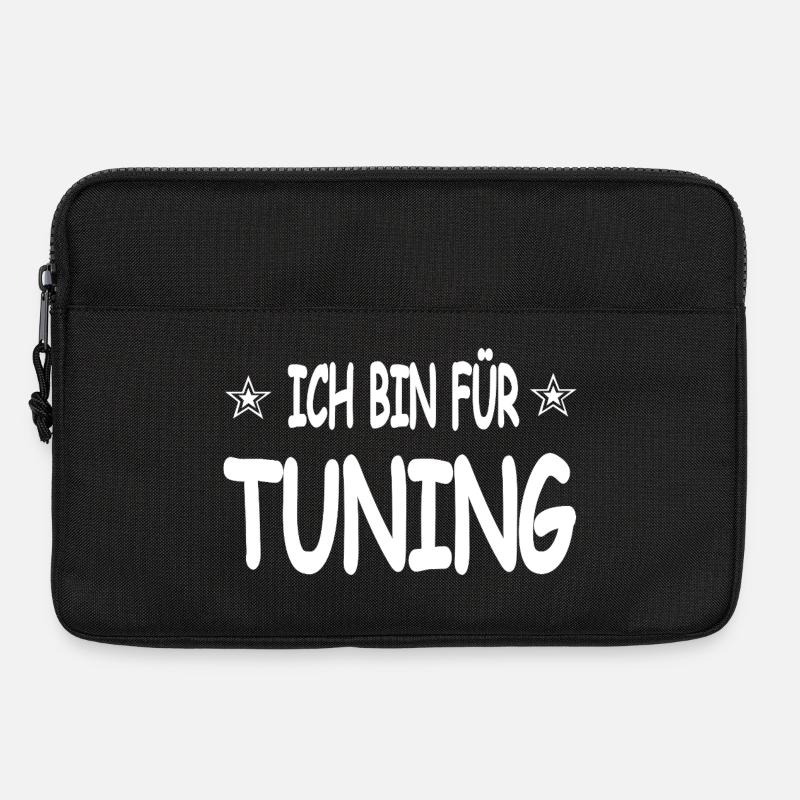 Tuning - Laptoptasche 13" - Schwarz