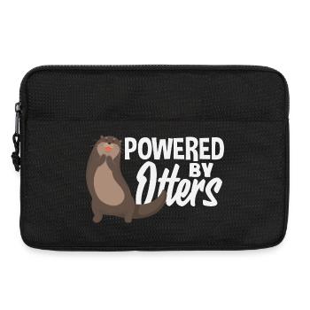Angetrieben Von Sea Otter Cartoon - Laptoptasche 13" - Schwarz - Vorne