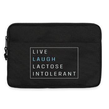 Intolérance au lactose Flatulences Allergie au lait - Sacoche pour ordinateur portable 13 pouces - noir - Devant