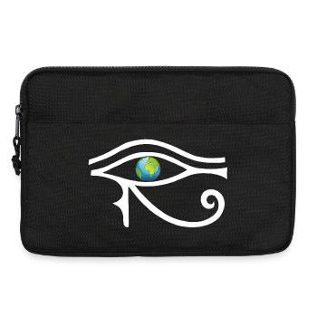 Ein weiterer Blick auf die Welt (weiß) - Laptoptasche 13" - Schwarz - Vorne