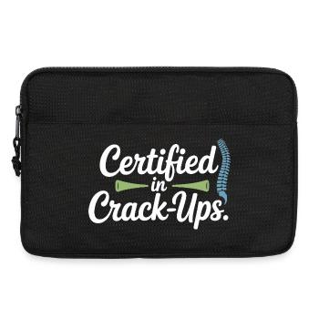 Lizenzierte DC Klinische Wirbelwirbelintegrität - Laptoptasche 13" - Schwarz - Vorne