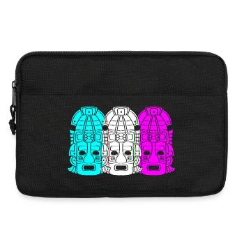 Mayan calendar aztec Inca - Laptop bag 13" - black - Front