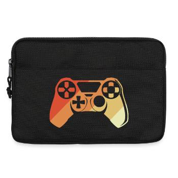 Manette vintage - Sacoche pour ordinateur portable 13 pouces - noir - Devant