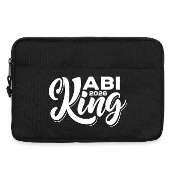 Abi King 2026 - Abitur - Spruch - Laptop bag 13" - black - Front