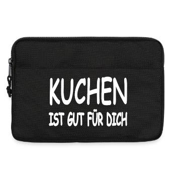 Kuchen - Laptoptasche 13" - Schwarz - Vorne