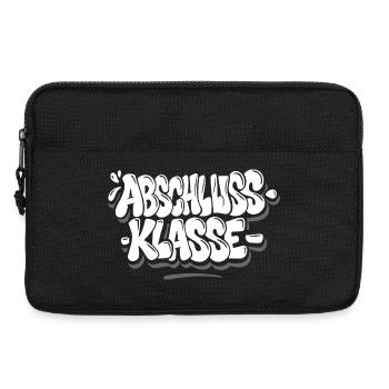 Graduating Class Graffiti - Laptop bag 13" - black - Front