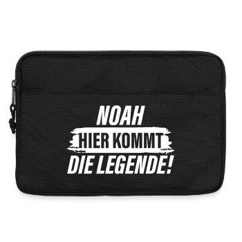 Noah – here comes the legend! - Laptop bag 13" - black - Front