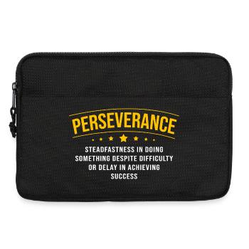 Dictons de motivation - Sacoche pour ordinateur portable 13 pouces - noir - Devant