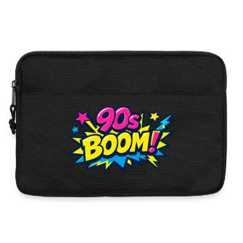 90er Boom Comic Explosion - Laptoptasche 13" - Schwarz - Vorne