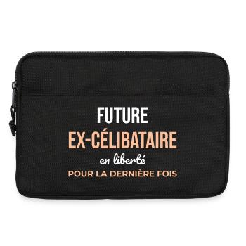 Future Ex-Célibataire — Dernière Liberté - Sacoche pour ordinateur portable 13 pouces - noir - Devant