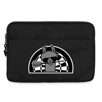 Cooles Lama Dartscheibe Sonnenbrille Dartpfeil Süß - Laptoptasche 13" - Schwarz - Vorne