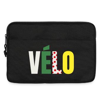 Fahrradtrikot Original-Radfahrergeschenk - Laptoptasche 13" - Schwarz - Vorne
