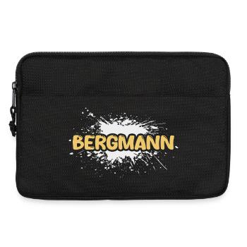 Bergmann als Aufgabe - Laptoptasche 13" - Schwarz - Vorne