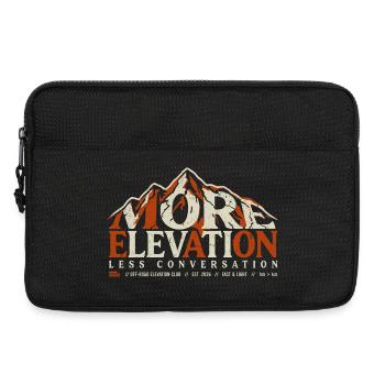 Plus de randonnée en altitude - Sacoche pour ordinateur portable 13 pouces - noir - Devant