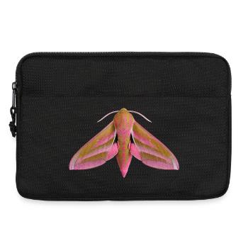 Papillon éléphant Deilephila elpenor - Sacoche pour ordinateur portable 13 pouces - noir - Devant