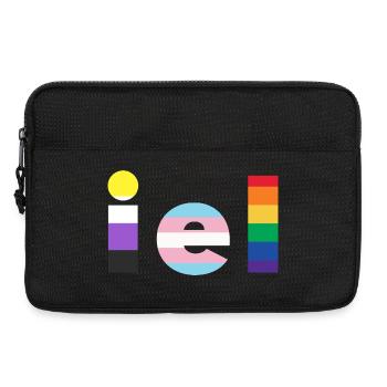 Sie - Laptoptasche 13" - Schwarz - Vorne