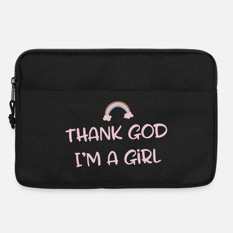 Lustiger Spruch - Laptoptasche 13" - Schwarz