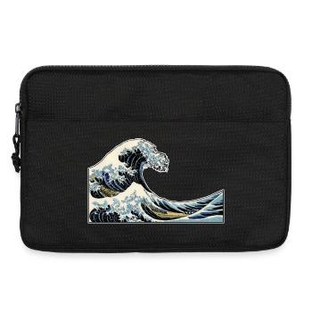 The Wave | Die Welle | Katsushika Hokusai - Laptoptasche 13" - Schwarz - Vorne
