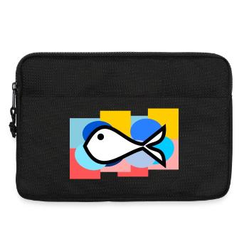 SARDINE. FISCH. APRILSCHERZ. OSTERN. MEER - Laptoptasche 13" - Schwarz - Vorne