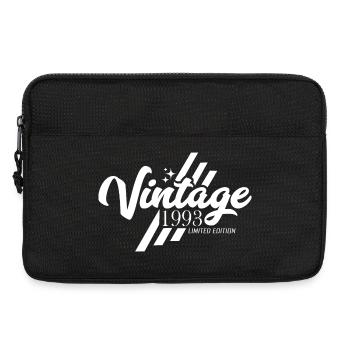 30th Birthday Vintage Sayings - Laptop bag 13" - black - Front