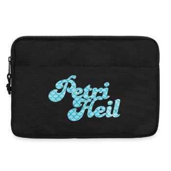 Petri Heil Angler Hobby Fish Scale Pattern - Laptop bag 13" - black - Front