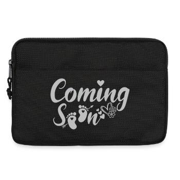 Demnächst - Laptoptasche 13" - Schwarz - Vorne