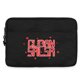 Salsa cubaine Rueda Timba Danse - Sacoche pour ordinateur portable 13 pouces - noir - Devant