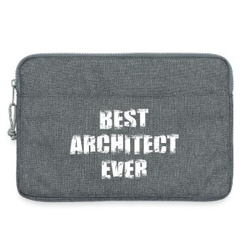 Le meilleur architecte de tous les temps - Sacoche pour ordinateur portable 13 pouces - gris chiné - Devant