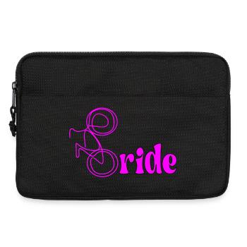 MARIÉE CYCLISTE VÉLO - Sacoche pour ordinateur portable 13 pouces - noir - Devant