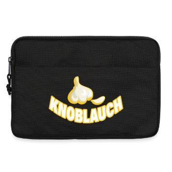KNOBLAUCH - Laptoptasche 13" - Schwarz - Vorne