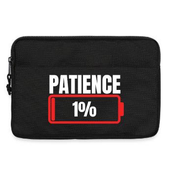 Patience 1% Spell - Laptop bag 13" - black - Front