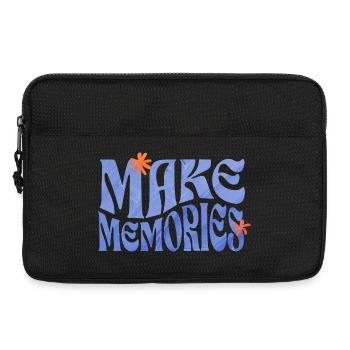 Make Memories Spruchshirt Inspiration - Sacoche pour ordinateur portable 13 pouces - noir - Devant