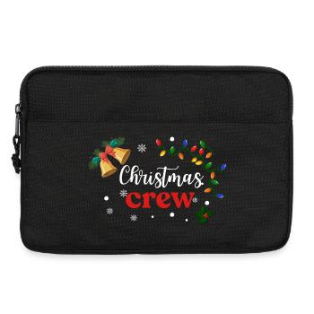 Équipage de Noël - Sacoche pour ordinateur portable 13 pouces - noir - Devant