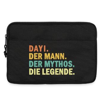 Türk Dayi Oncle. L’homme. Le mythe. La légende - Sacoche pour ordinateur portable 13 pouces - noir - Devant