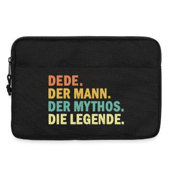 Türk Dede (grand-père). L’homme. Le mythe. La légende - Sacoche pour ordinateur portable 13 pouces - noir - Devant