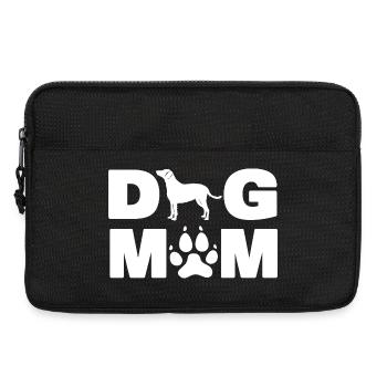 Curly Coated Retriever Silhouette Dog Mom Lover - Laptop bag 13" - black - Front