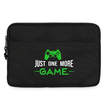 Just_one_more_game_-_play_2026 - Laptoptasche 13" - Schwarz - Vorne