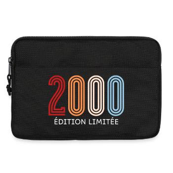 2000 Limited Edition Vintage - Laptoptasche 13" - Schwarz - Vorne