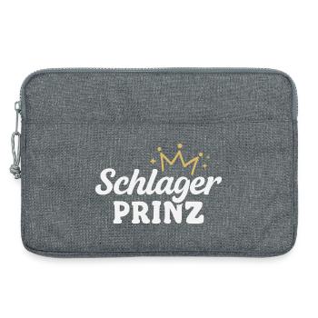 Schlager Prinz Schlagerparty - Laptoptasche 13" - Grau meliert - Vorne