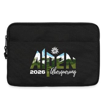 Alpen Überquerung 2026 - Wandern - Laptoptasche 13" - Schwarz - Vorne