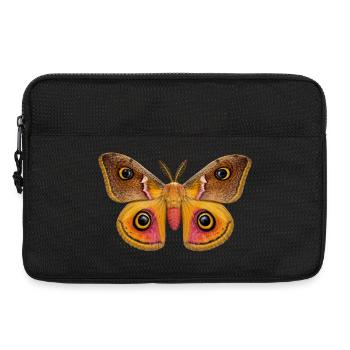 Empereur Papillon Saturnia pavonia - Sacoche pour ordinateur portable 13 pouces - noir - Devant