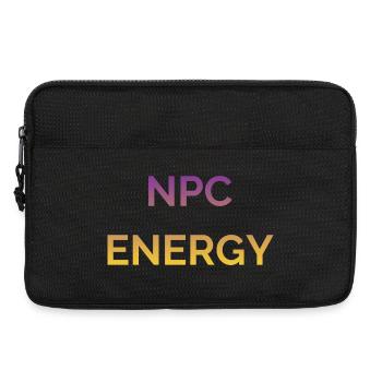 NPC Energie Gradient Logo - Laptoptasche 13" - Schwarz - Vorne
