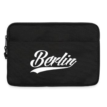 berlin berlingirl berlinermauer allemagne capitale - Sacoche pour ordinateur portable 13 pouces - noir - Devant