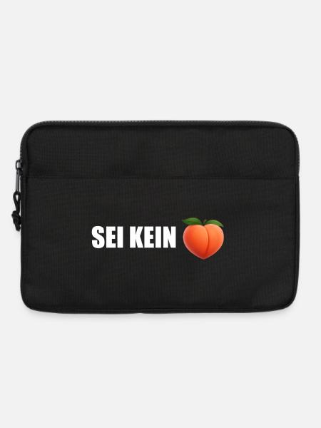 Don't be a Peach - Laptop bag 13" - black