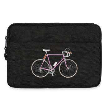 Vélo de route des années 80 - Sacoche pour ordinateur portable 13 pouces - noir - Devant