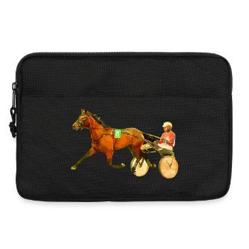 race - Laptop bag 13" - black - Front