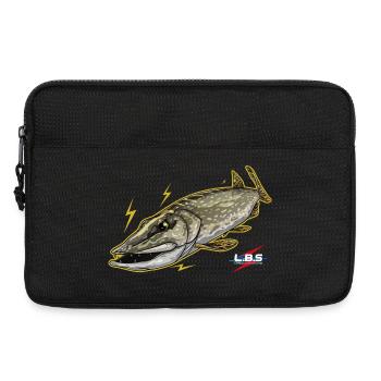 Brochet Sauvage - Sacoche pour ordinateur portable 13 pouces - noir - Devant