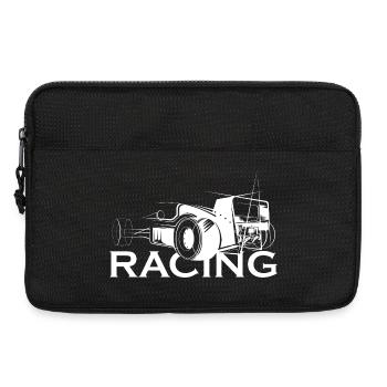 racing Auto Illustration Symbol Logo icon Grafik - Laptoptasche 13" - Schwarz - Vorne